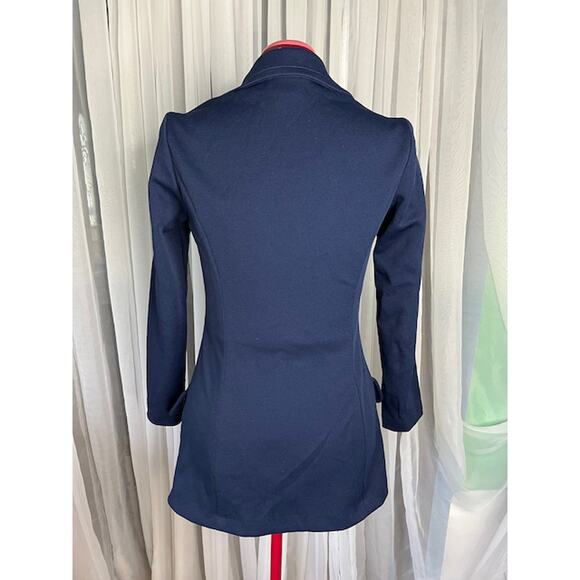 Sailing Jacket knit 1950s navy blue - Picture 4 of 8